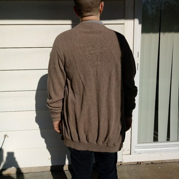 *SOLD* Unisex Vintage Campus Oversize Cardigan - Picture 7 of 7